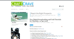 Desktop Screenshot of craftcrave.com