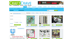 Desktop Screenshot of craftcrave.net